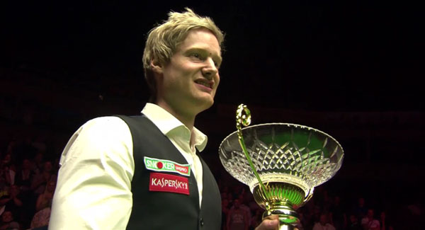 Нил Робертсон - победитель Riga Masters 2016