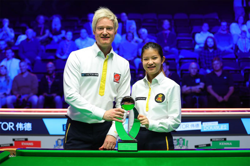 Нил Робертсон и Минк Нутчарут – победители World Mixed Doubles 2022