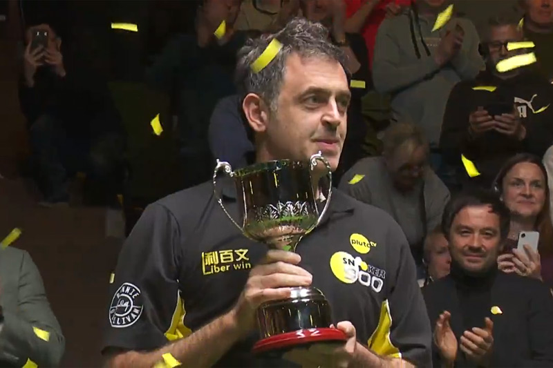 Ронни О’Салливан – победитель John Virgo Trophy 2026 Ронни О’Салливан – победитель John Virgo Trophy 2026