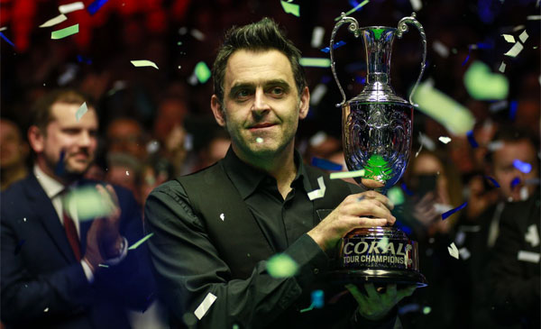 Ронни О'Салливан – победитель Tour Championship 2019