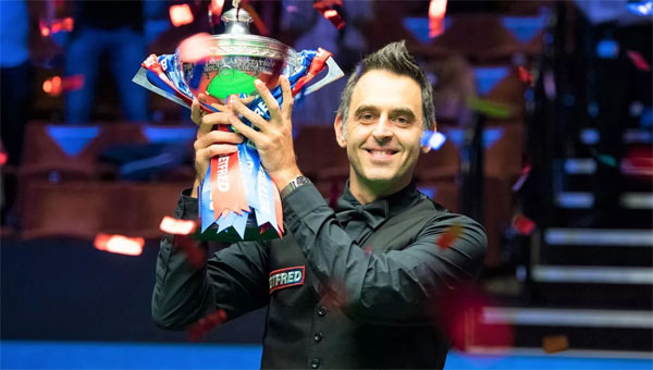 Ронни О'Салливан стал спортсменом года по версии Eurosport