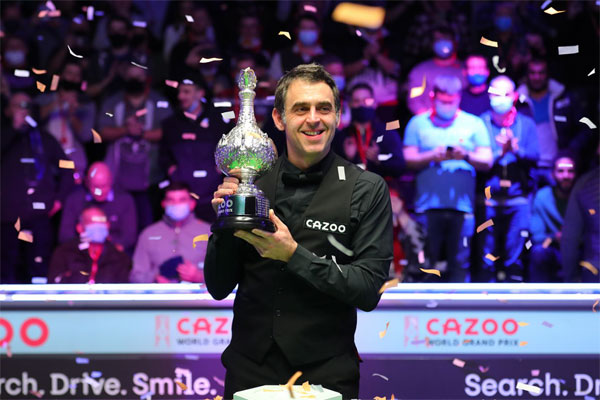 Ронни О'Салливан – победитель World Grand Prix 2021