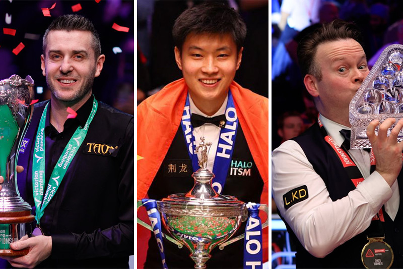 20 лучших игроков в снукер 2025 года 20 лучших игроков в снукер 2025 года